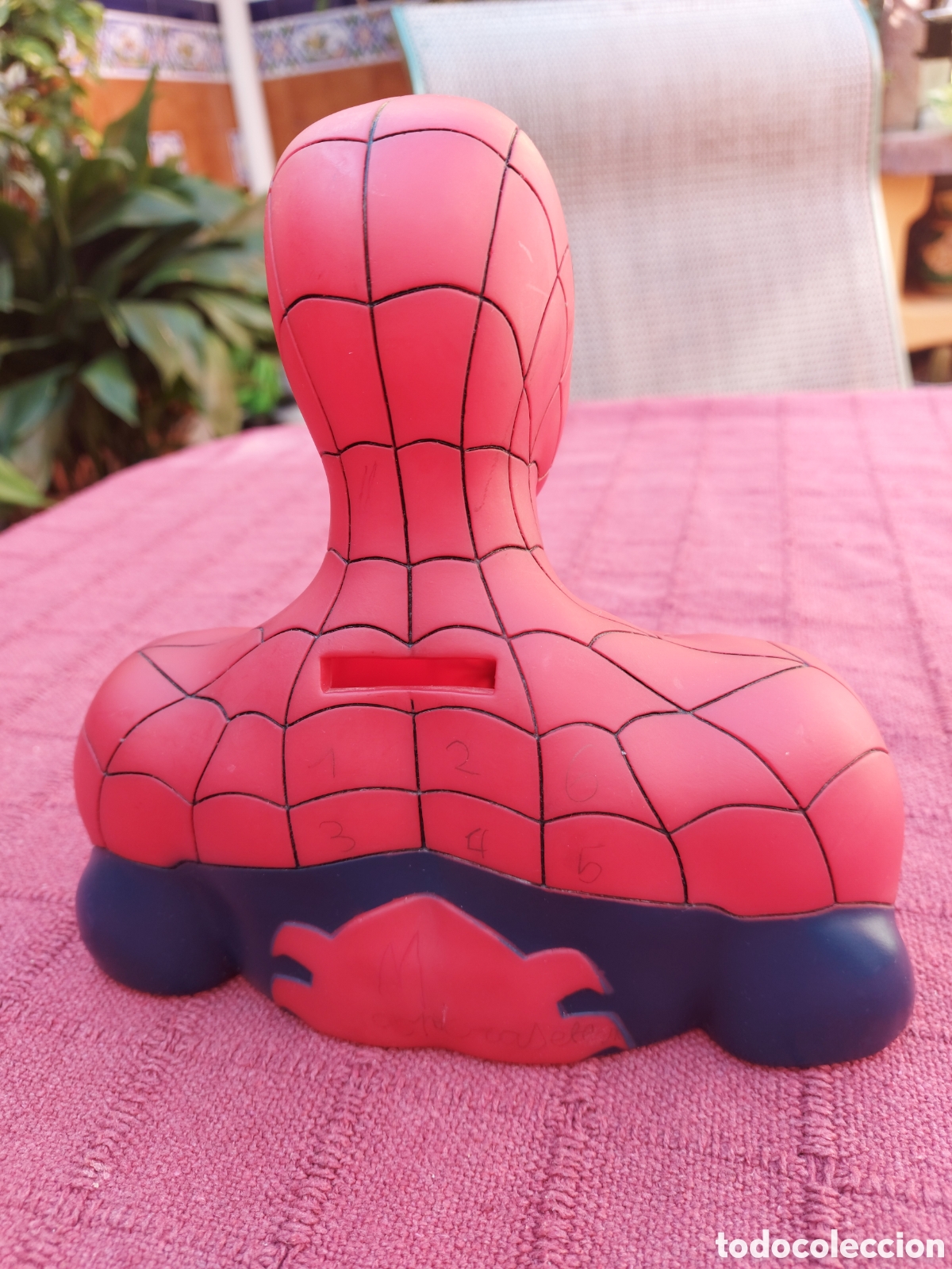 Figuras de goma y PVC: FIGURA HUCHA PVC SPIDERMAN MARVEL - Foto 2