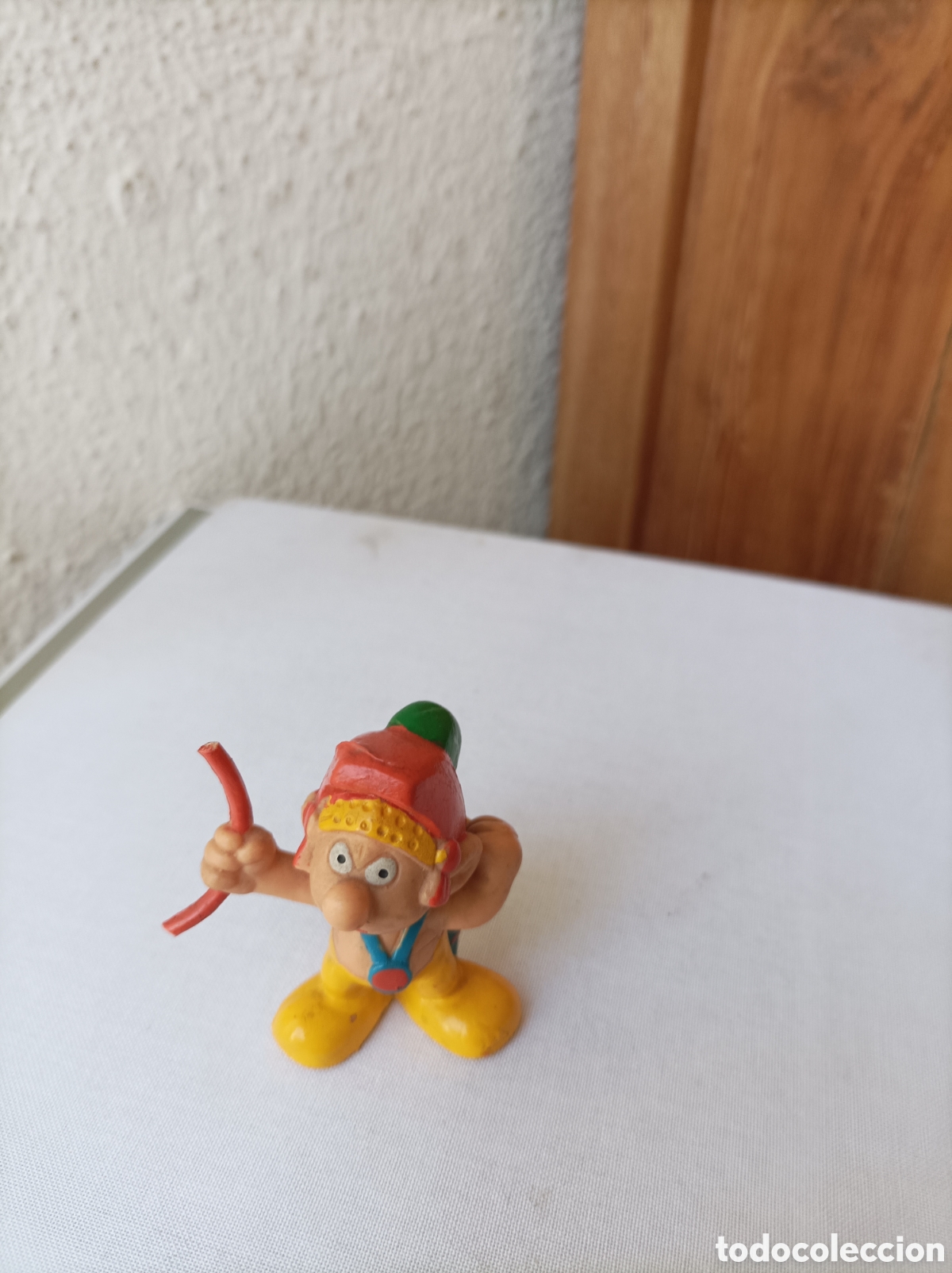 Figuras de goma y PVC: Pitufo romano. Smurf. Pvc - Foto 1