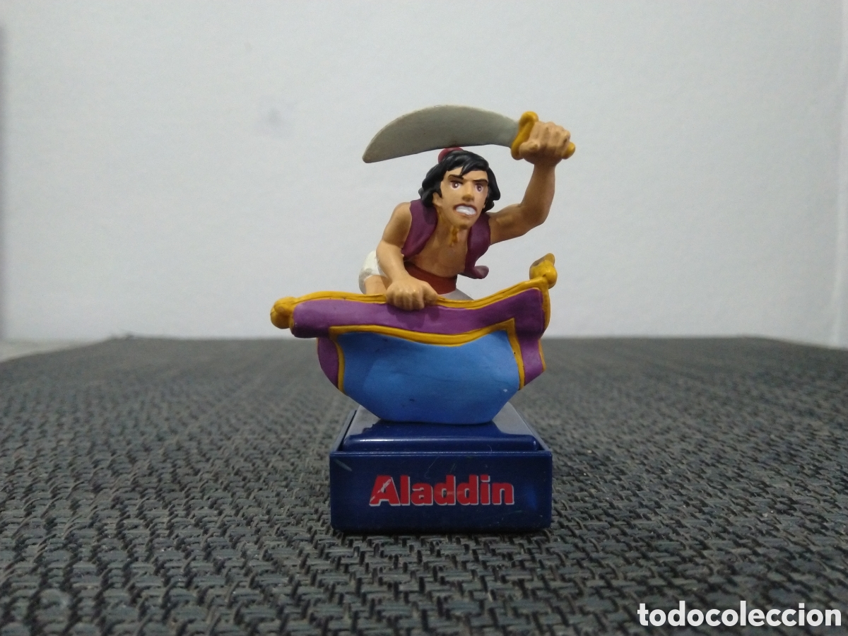 Figuras de Goma y PVC: FIGURA PVC ALADDIN ALFOMBRA GENIO DE LA LAMPARA ALADDIN WALT DISNEY PICTURES PRINCESA JASMINE