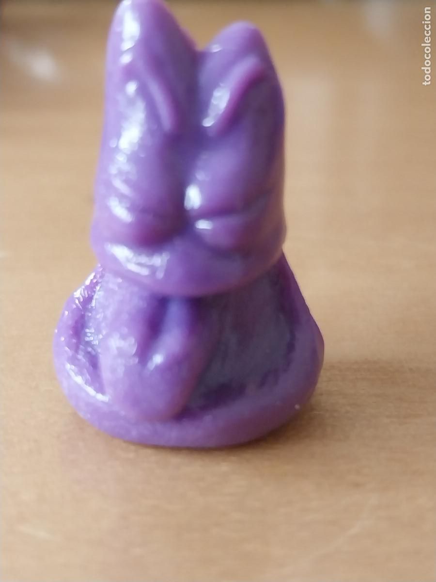 Rubber and PVC Figures: GOGO&acute;S MAGIC BOX SERIE 1 N&ordm; 4 MORADO SUPER CAPS FEDERATION FIGURA PVC ORIGINAL VINTAGE