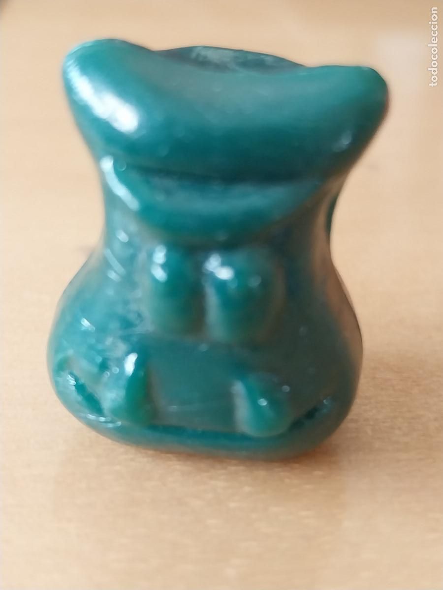 Rubber and PVC Figures: GOGO&acute;S MAGIC BOX SERIE 1 N&ordm; 5 VERDE OSCURO SUPER CAPS FEDERATION FIGURA PVC ORIGINAL VINTAGE