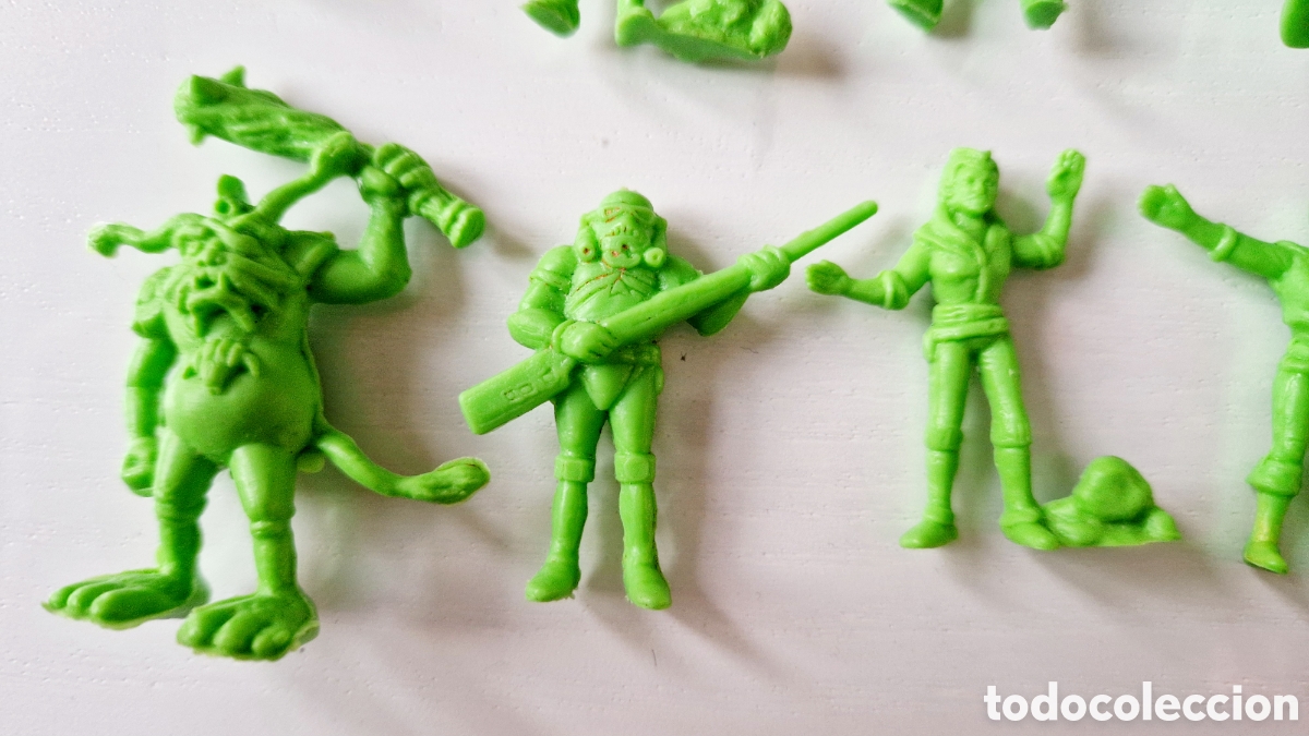 Figuras de goma y PVC: Star wars: 9 figuras Dunkin Ewoks - Foto 3