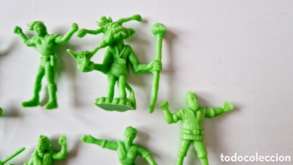 Figuras de goma y PVC: Star wars: 9 figuras Dunkin Ewoks - Foto 4