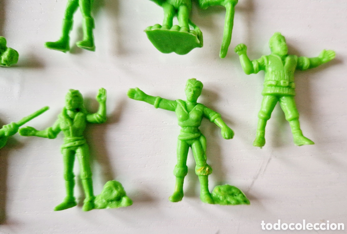 Figuras de goma y PVC: Star wars: 9 figuras Dunkin Ewoks - Foto 5