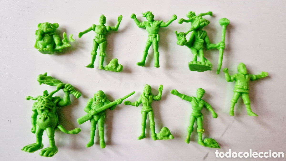 Figuras de goma y PVC: Star wars: 9 figuras Dunkin Ewoks - Foto 1