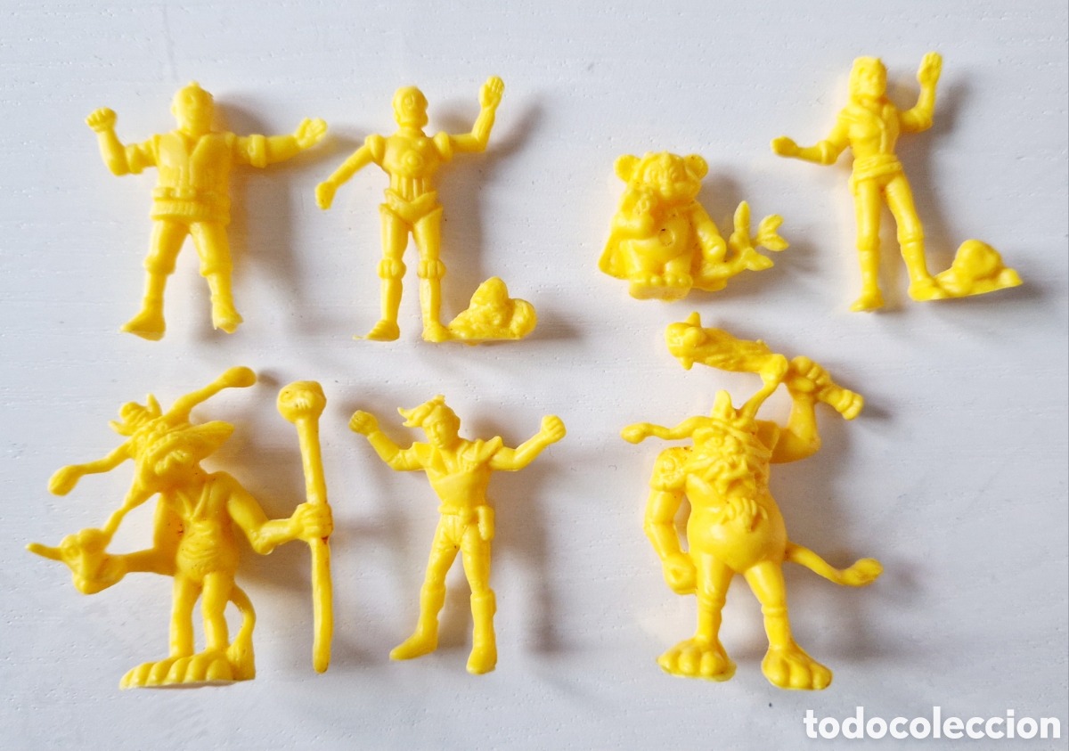 Figuras de goma y PVC: Star wars: 7 figuras Dunkin Ewoks - Foto 1