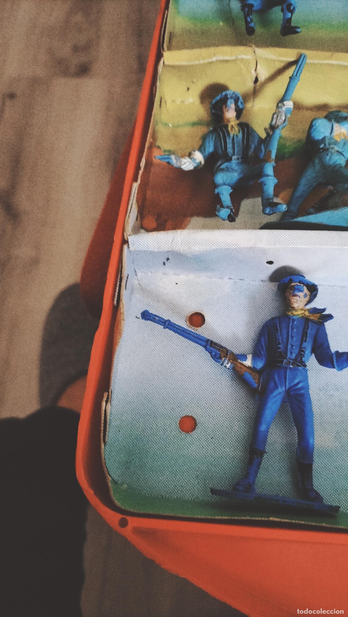 Figuras de goma y PVC: ANTIGUO MALETIN DEL OESTE DE COMANSI - Foto 21