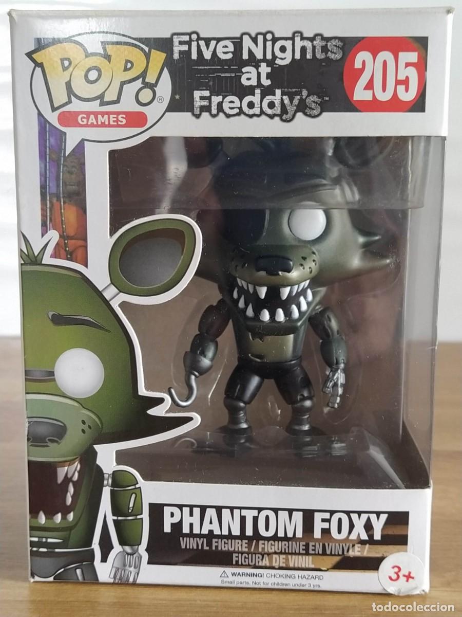 Figuras de goma y PVC: FUNKO POP! - FIVE NIGHTS AT FREDDY'S # 205 - PHANTOM FOXY ~ *ORIGINAL*