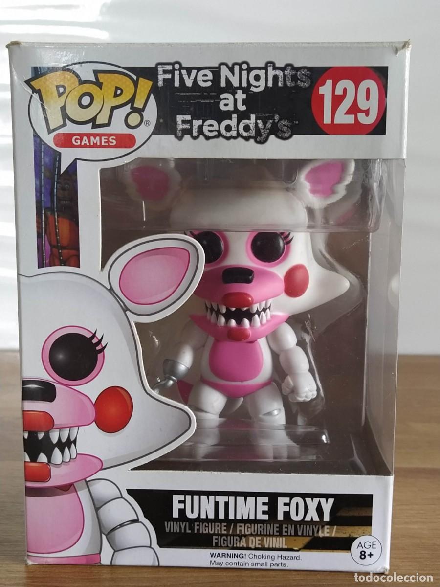 Figuras de goma y PVC: FUNKO POP! - FIVE NIGHTS AT FREDDY'S # 129 - FUNTIME FOXY ~ EXCLUSIVE *ORIGINAL*
