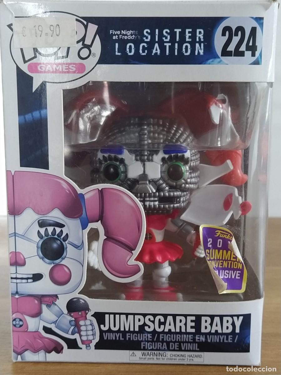 Figuras de goma y PVC: FUNKO POP! - FIVE NIGHTS AT FREDDY'S # 224 - JUMPSCARE BABY ~ *ORIGINAL*