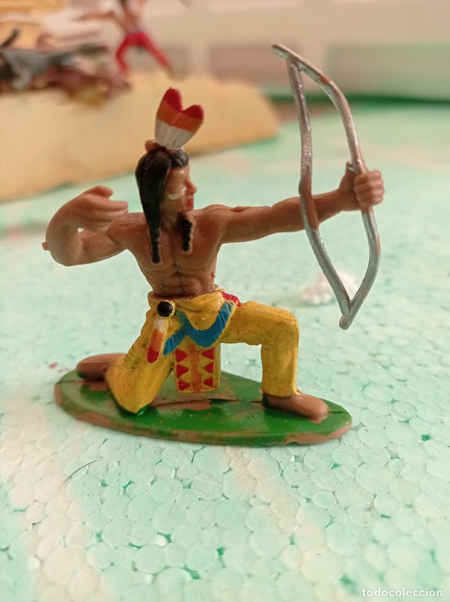 Figuras de goma y PVC: Indio de goma de comansi - Foto 1