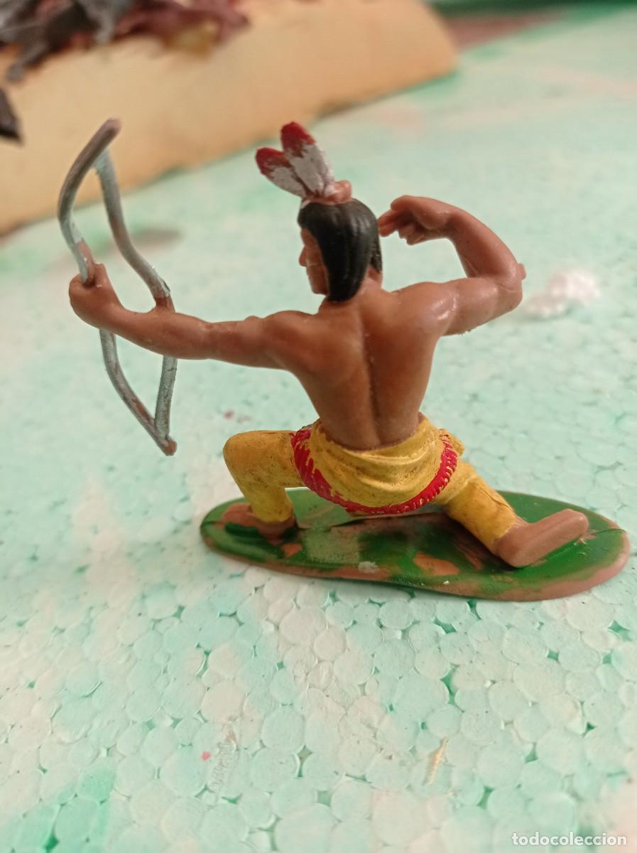 Figuras de goma y PVC: Indio de goma de comansi - Foto 2