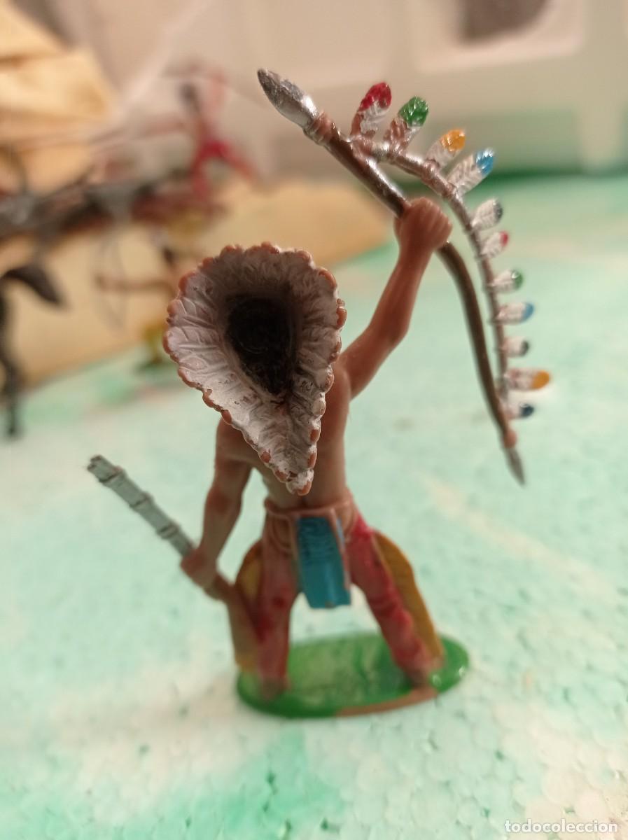 Figuras de goma y PVC: Indio de goma de comansi - Foto 2