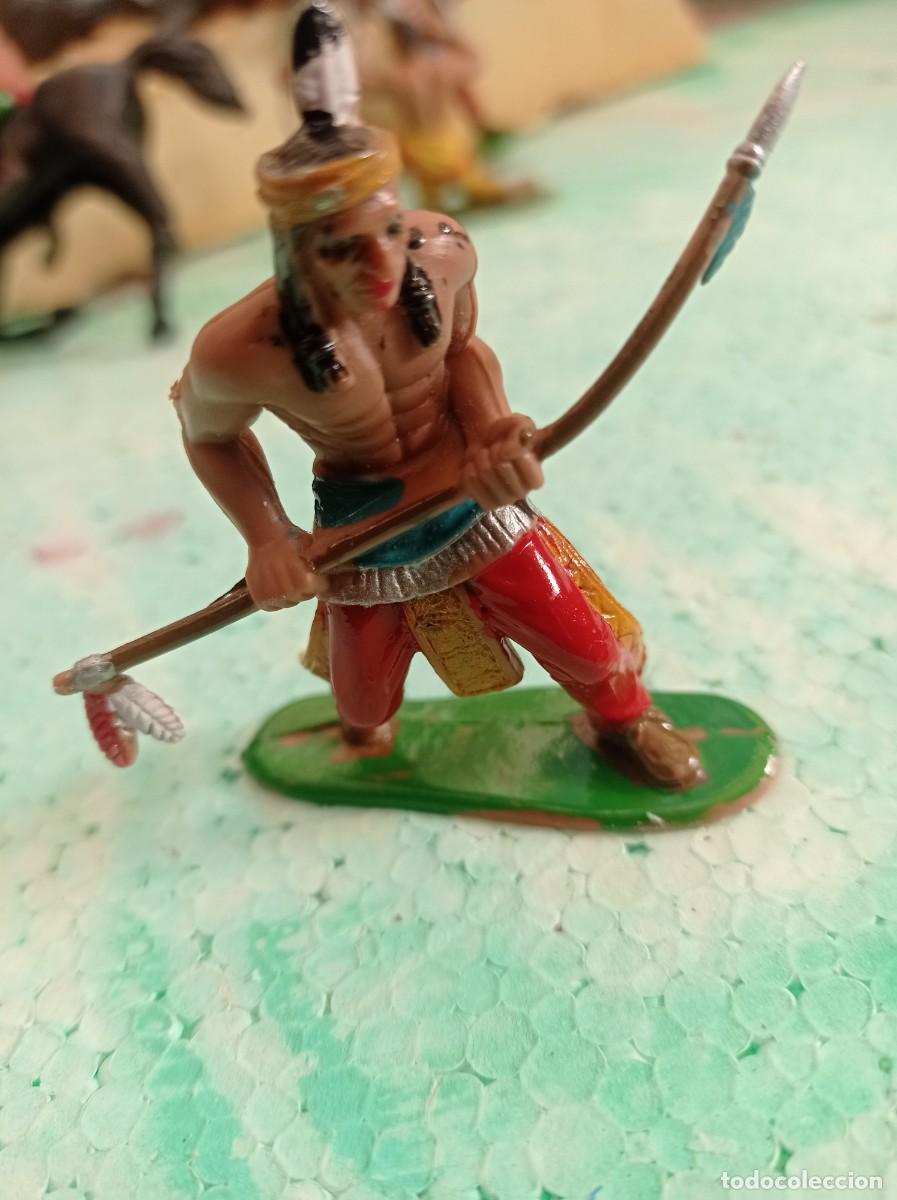 Figuras de goma y PVC: Indio de goma de comansi - Foto 1