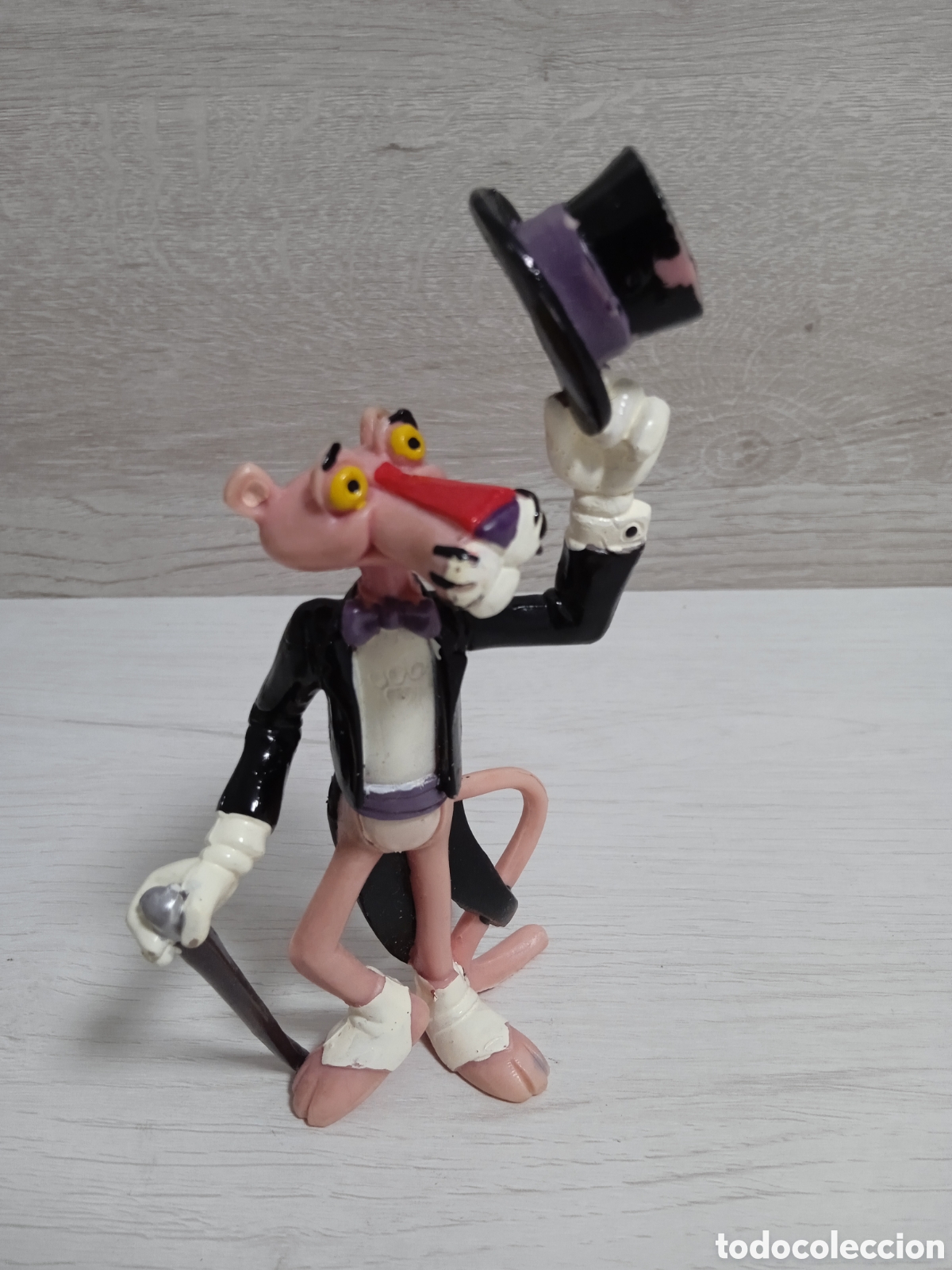 Figuras de goma y PVC: PANTERA ROSA PVC YOLANDA 1995 - Foto 1