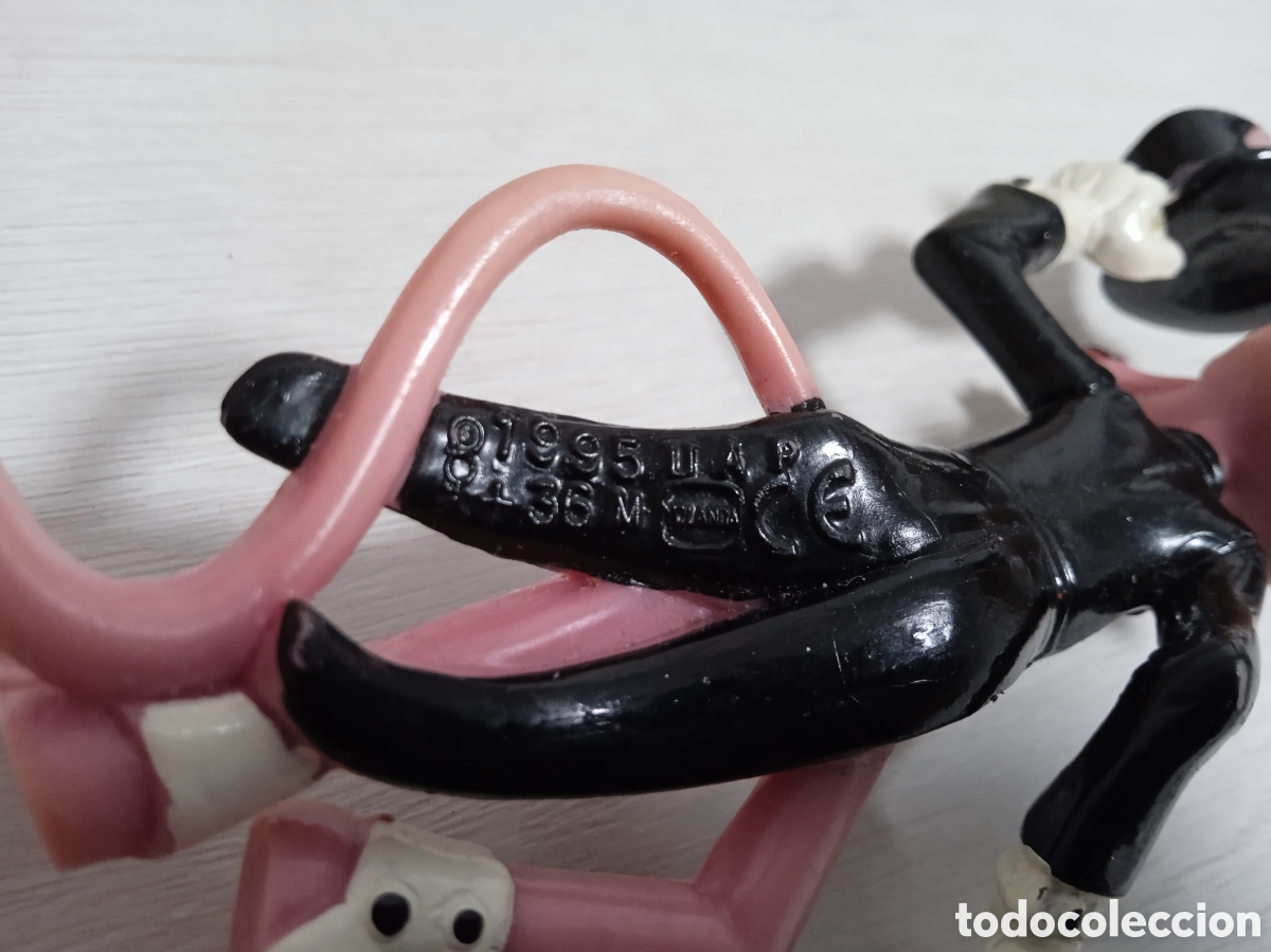 Figuras de goma y PVC: PANTERA ROSA PVC YOLANDA 1995 - Foto 3