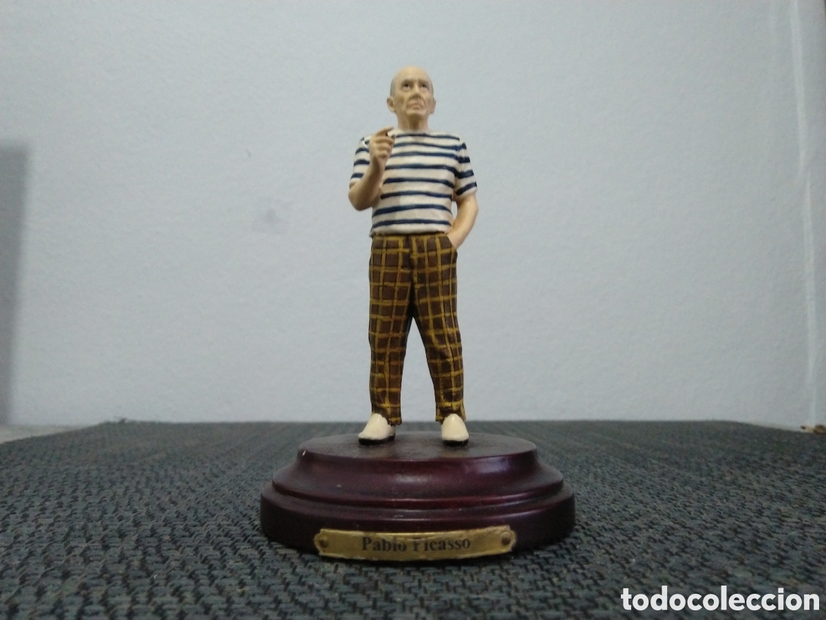 Figure di Gomma e PVC: FIGURA RESINA PERSONAJES HIST&Oacute;RICOS PABLO PICASSO