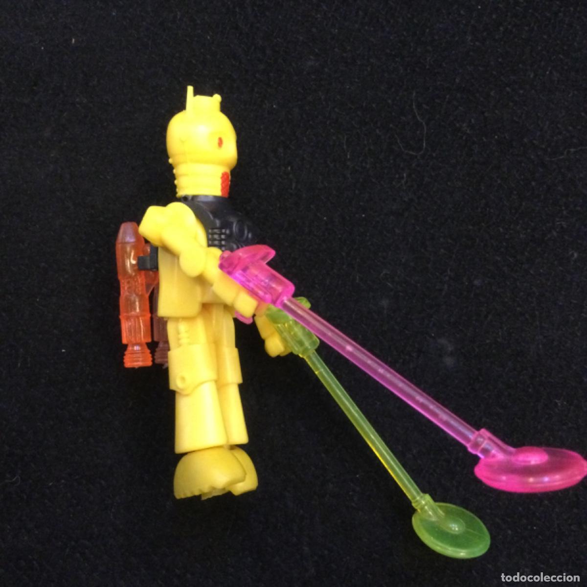 Figuras de goma y PVC: Mu&ntilde;eco Robot del espacio. Comansi. A&ntilde;os 70 - Foto 2