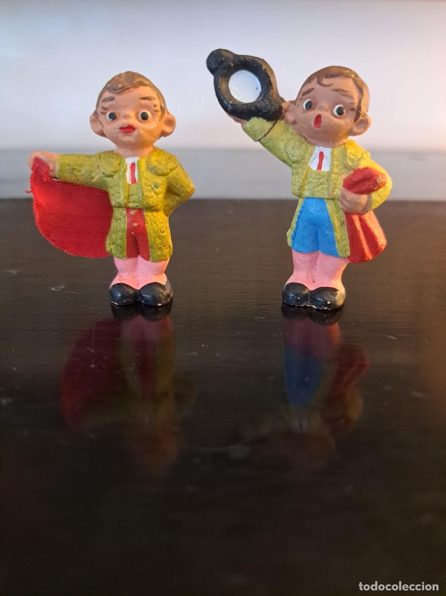 Figuras de goma y PVC: Conjunto de 10 figuras de barro variadas.Envio gratis. - Foto 4