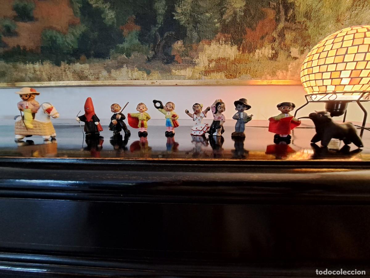 Figuras de goma y PVC: Conjunto de 10 figuras de barro variadas.Envio gratis. - Foto 8