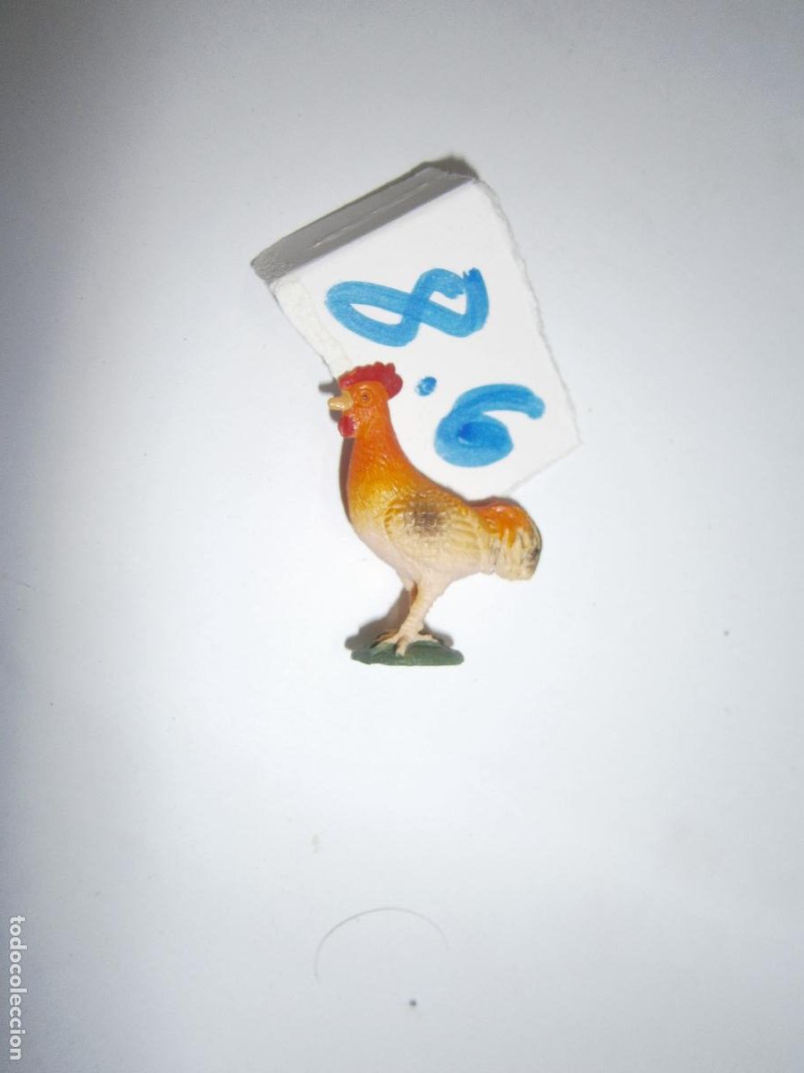 Figurines en Caoutchouc et PVC: ANTIGUA FIGURA DE PVC - GALLINA - ENVIO GRATIS A ESPA&Ntilde;A