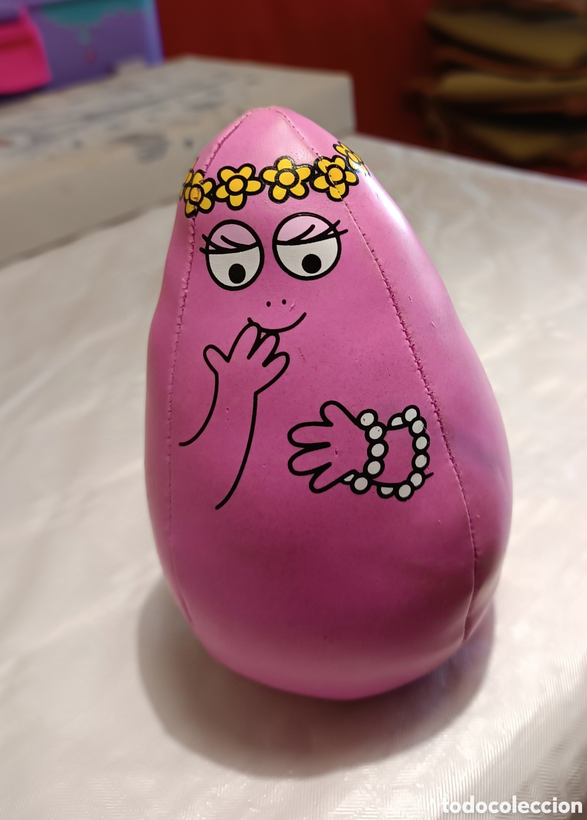 Figure di Gomma e PVC: FIGURA blanda BARBAPAPA.