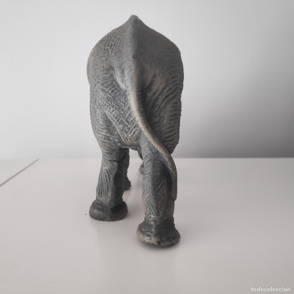Figuras de goma y PVC: Elefante indio Lineol 1940 - Foto 5