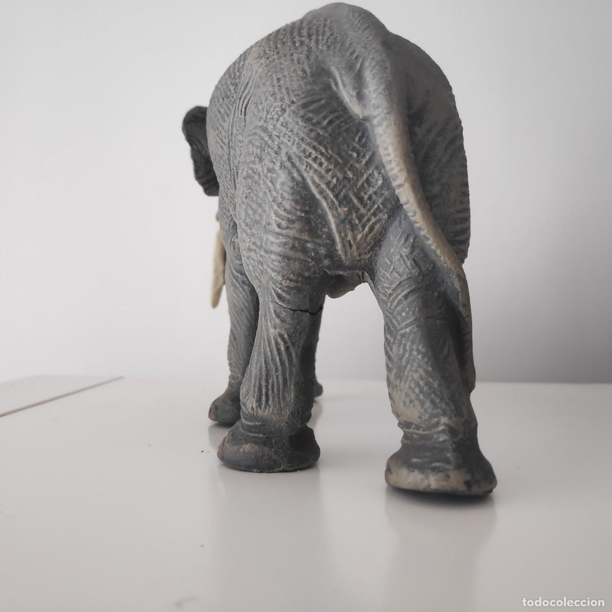 Figuras de goma y PVC: Elefante indio Lineol 1940 - Foto 6