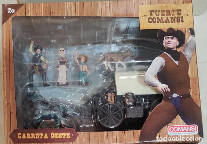 Figuras de goma y PVC: Comansi - Carreta Oeste - Precintado - Foto 1