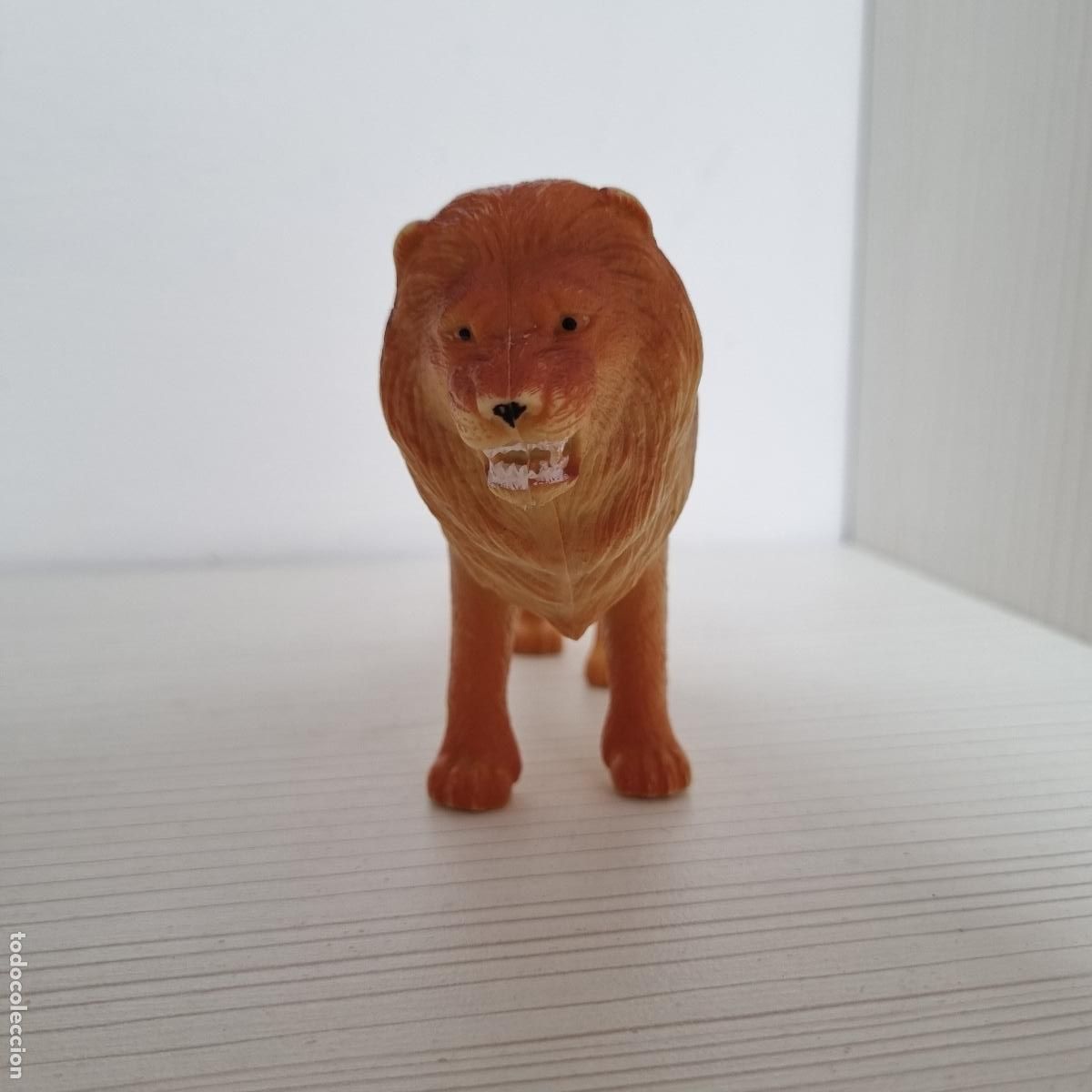 Figuras de goma y PVC: FIGURA LE&Oacute;N - ANIMAL - Foto 6