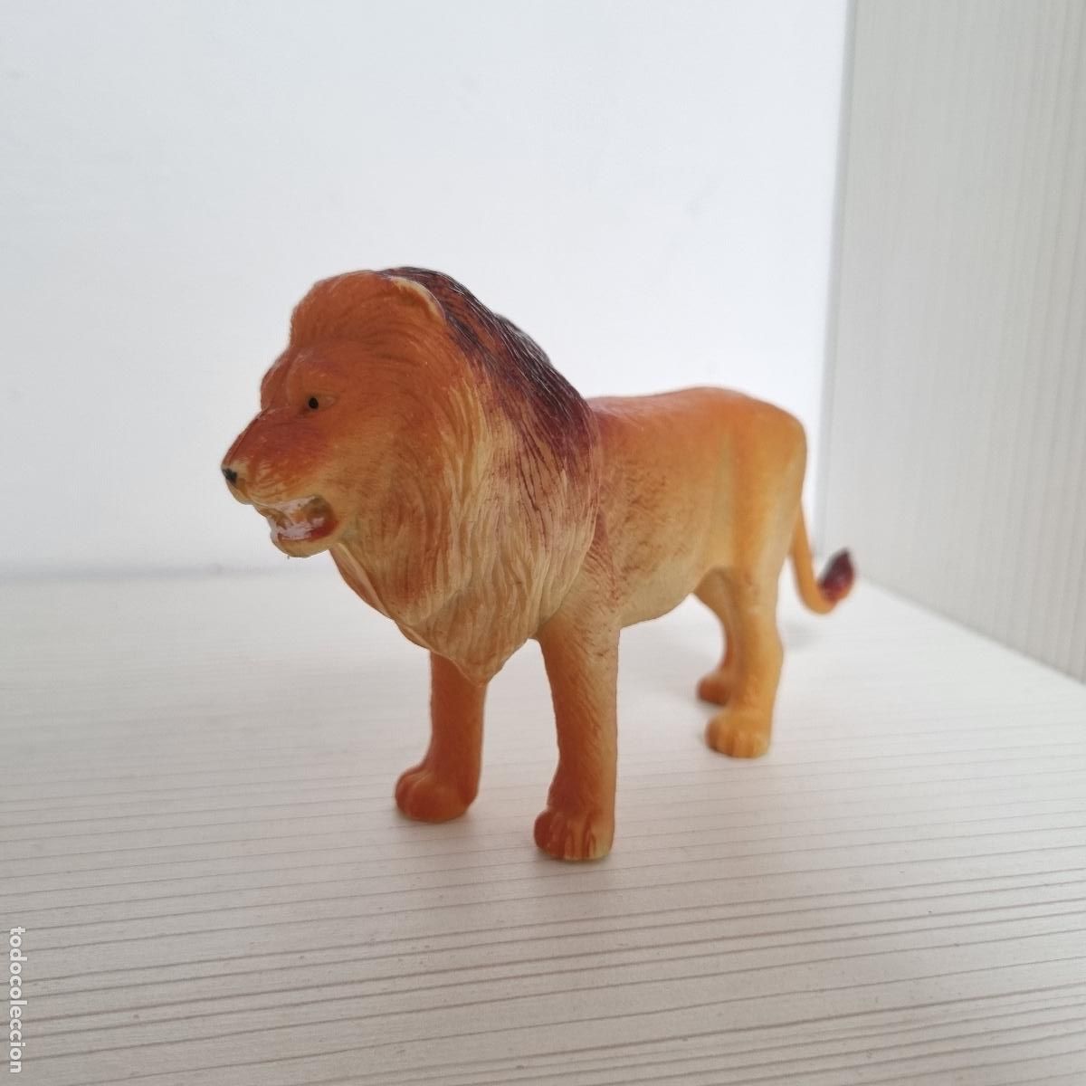 Figuras de goma y PVC: FIGURA LE&Oacute;N - ANIMAL - Foto 7