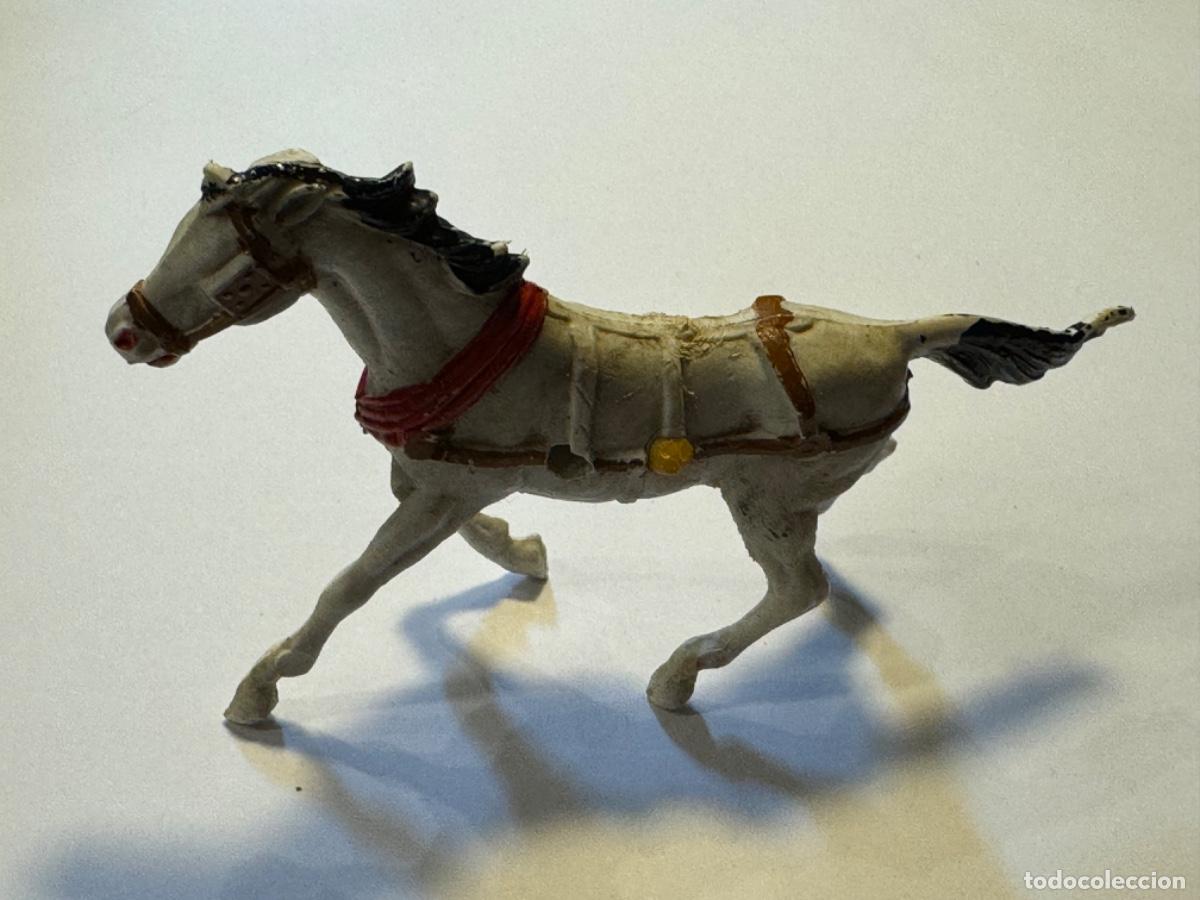 Gummi- und PVC-Figuren: FIGURA DE PL&Aacute;STICO CABALLO DILIGENCIA, CARRETA, CARROMATO... ORIGINAL A&Ntilde;OS 60- 70 / COMPRA M&Iacute;NIMA 5&euro;