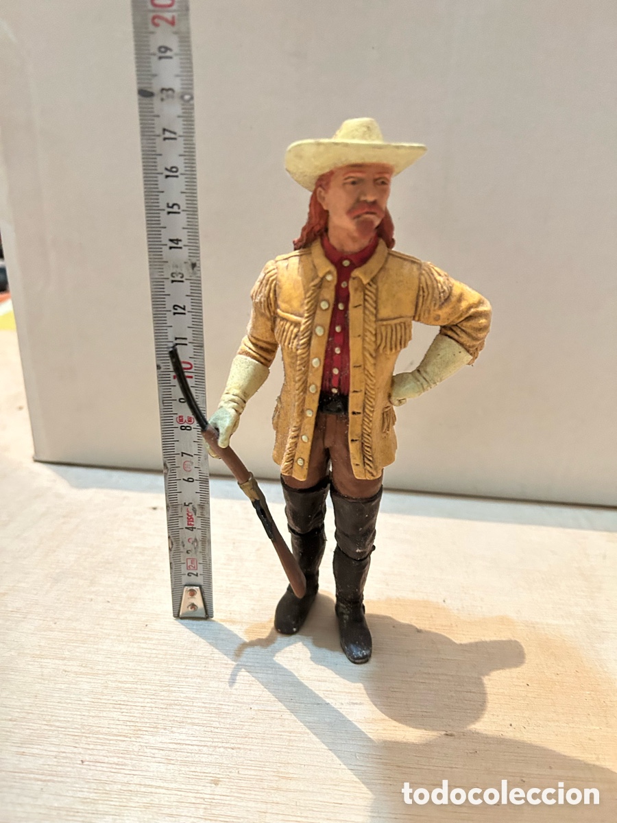 Figuras de goma y PVC: FIGURA PL&Aacute;STICO B&Uacute;FALO BILL - Foto 2