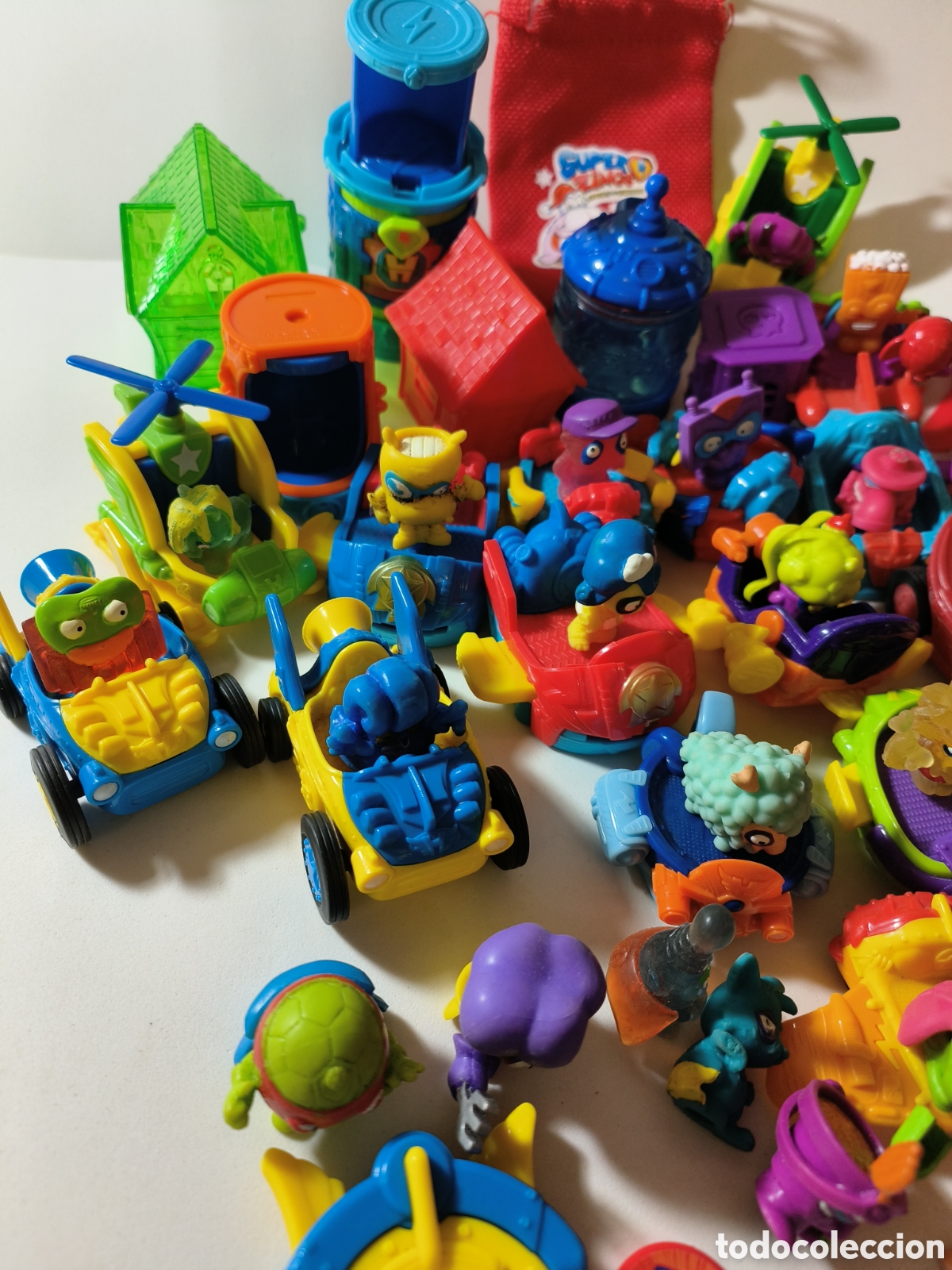 Figuras de goma y PVC: Mu&ntilde;ecos Super Zing y complementos - Foto 2