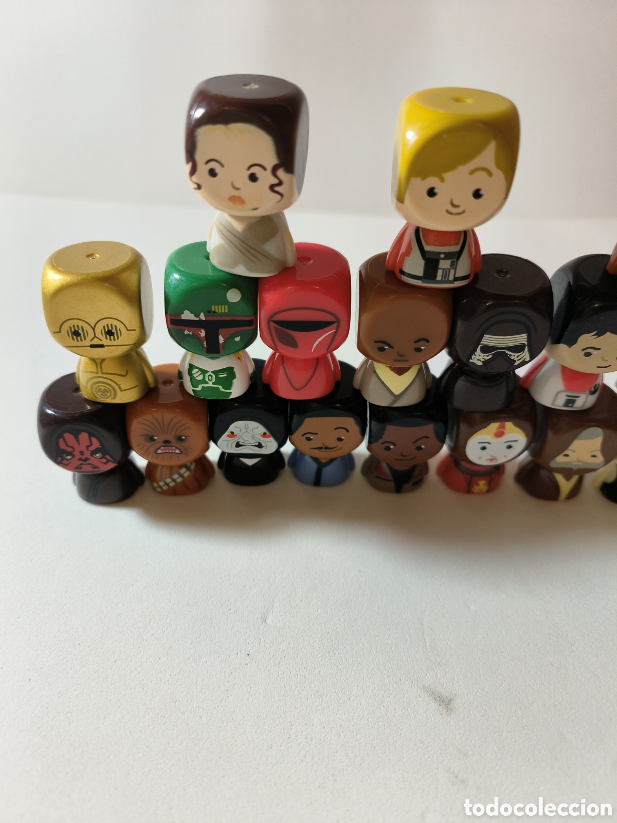 Figuras de goma y PVC: Star Wars 20 mu&ntilde;ecos Bustz - Foto 2