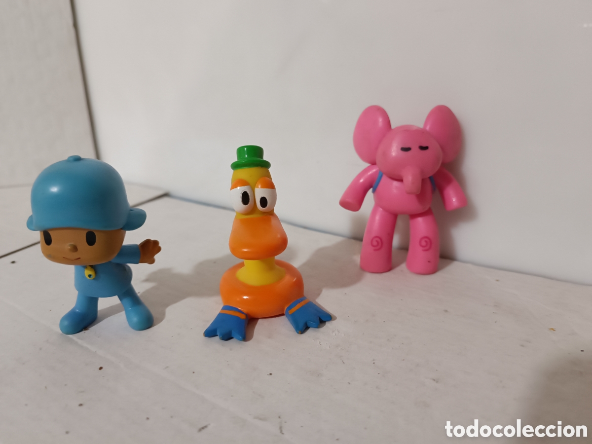 Figuras de goma y PVC: Figuras Pocoy&oacute; pl&aacute;stico - Foto 1