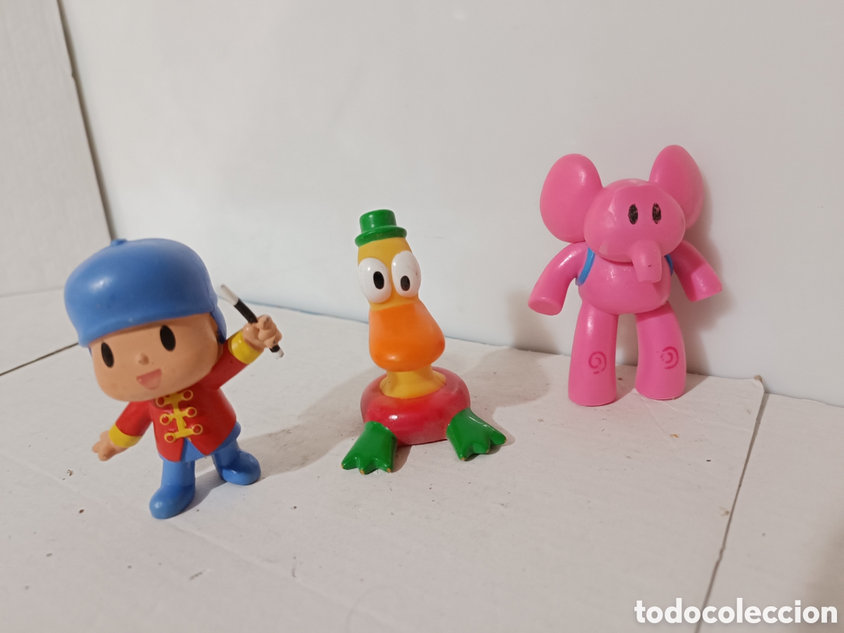 Figuras de goma y PVC: Figuras Pocoy&oacute; pl&aacute;stico - Foto 1