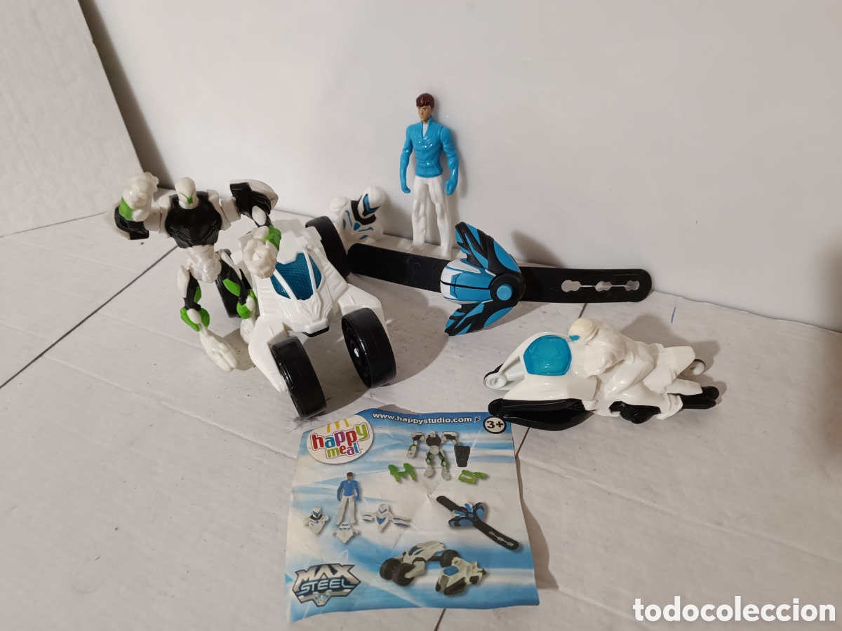 Figuras de goma y PVC: Max Steel McDonalds - Foto 6
