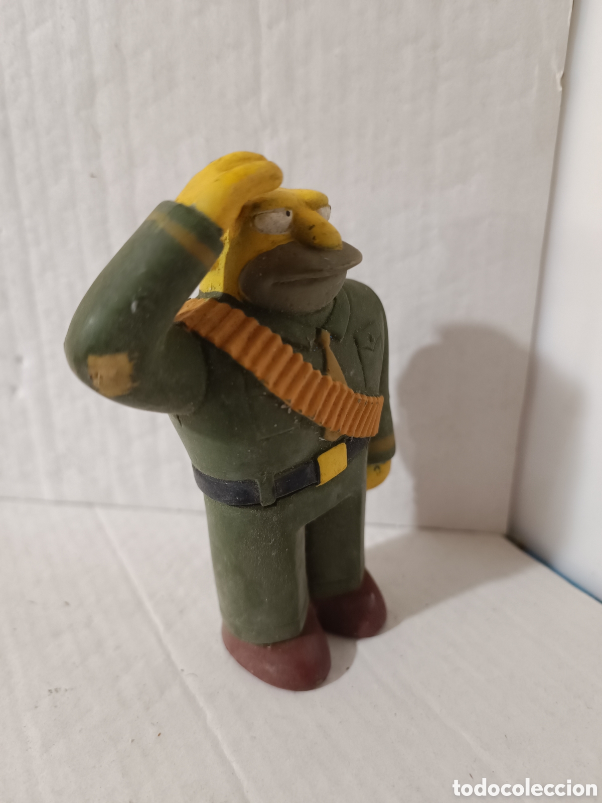 Figuras de goma y PVC: Figura Capitan castigo Los Simpson 2007 - Foto 2