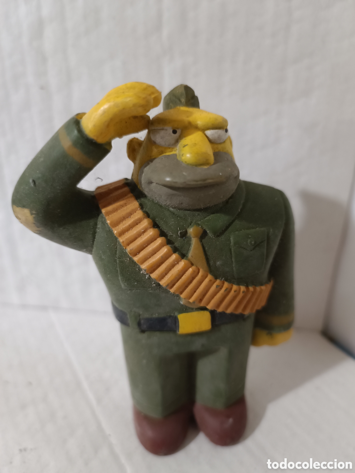 Figuras de goma y PVC: Figura Capitan castigo Los Simpson 2007 - Foto 5