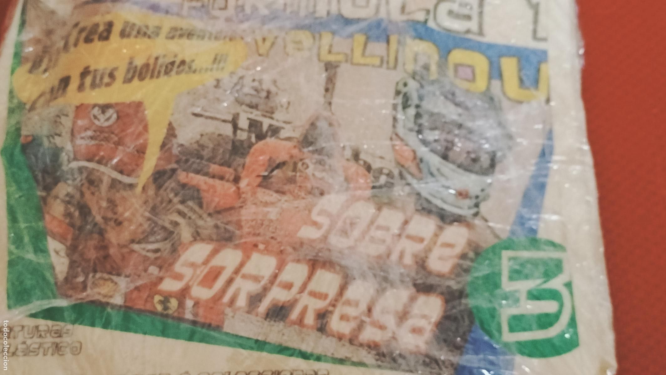 Figuras de Goma y PVC: ANTIGUO SOBRE SORPRESA VELLINOU