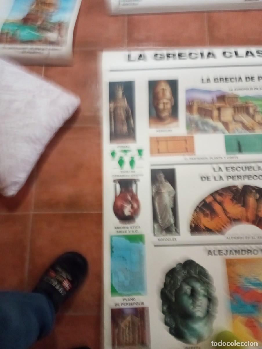 Figuras de goma y PVC: Mapas escolar historia - Foto 2