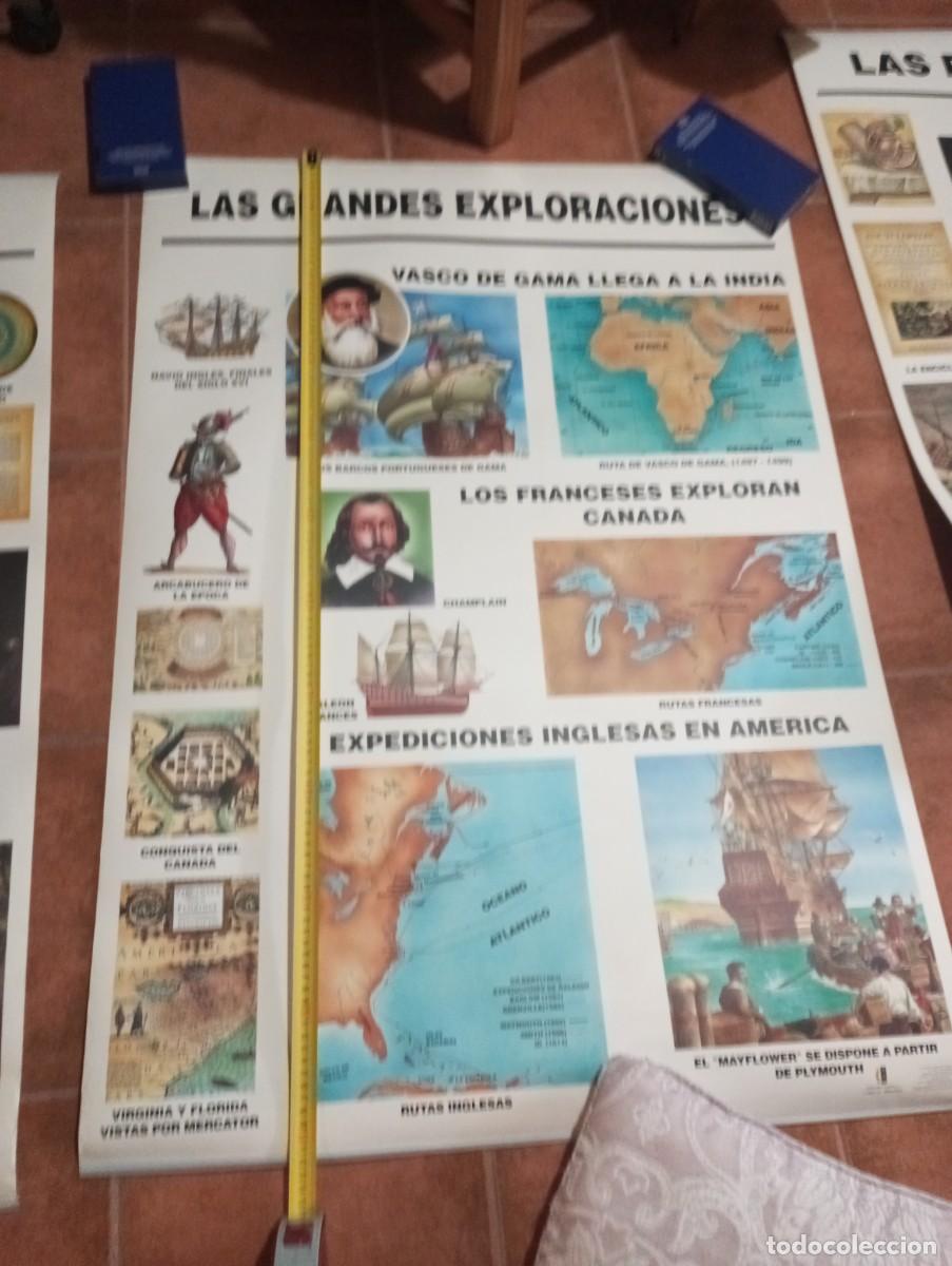 Figuras de goma y PVC: Mapas escolar historia - Foto 5