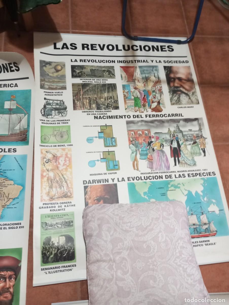 Figuras de goma y PVC: Mapas escolar historia - Foto 8