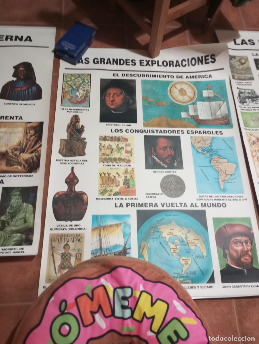 Figuras de goma y PVC: Mapas escolar historia - Foto 9
