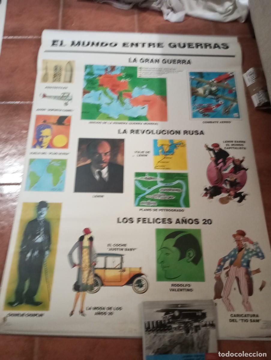Figuras de goma y PVC: Mapas escolar historia - Foto 1