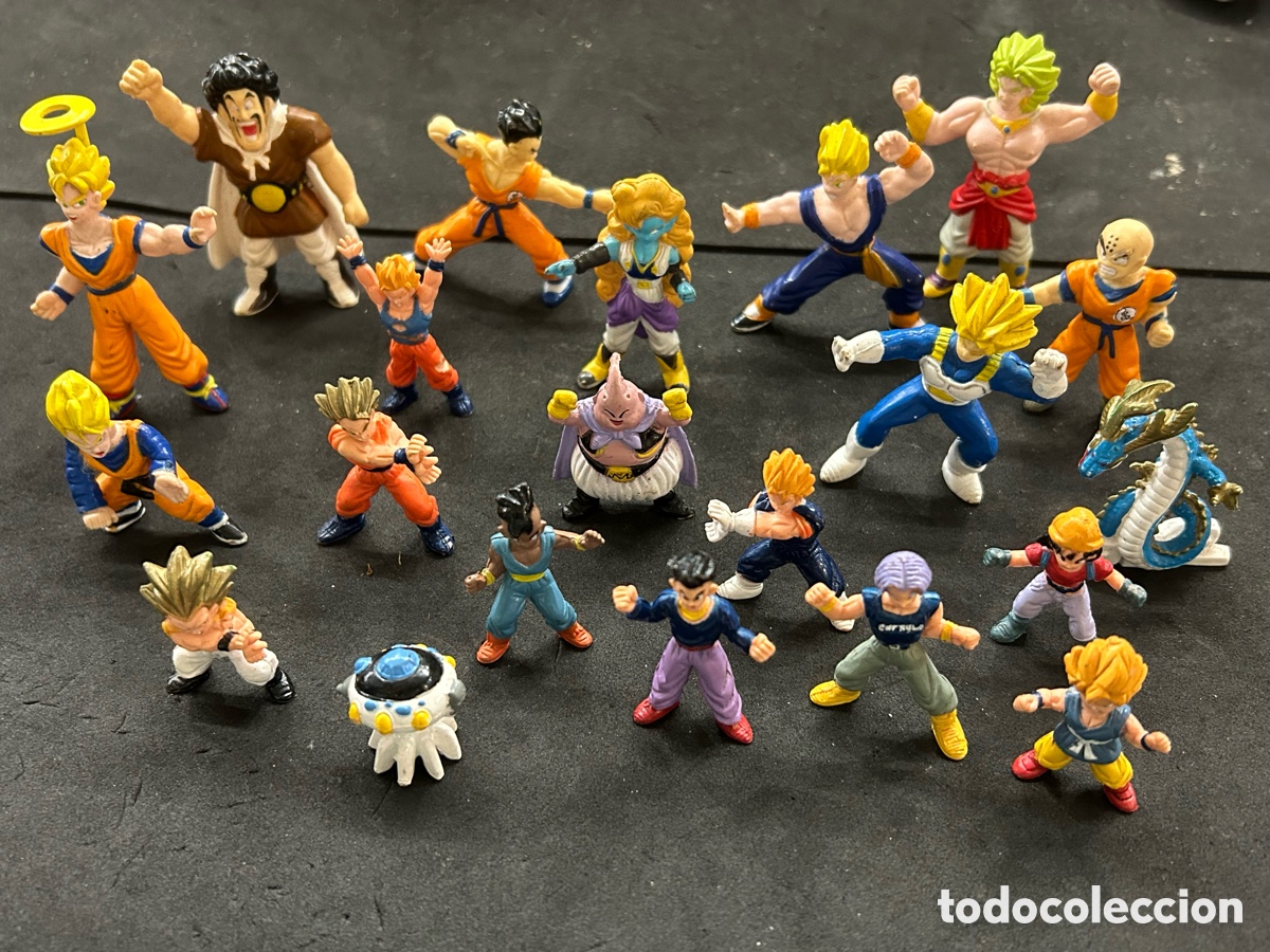 Lote 21 figuras Dragón Ball, bola de dragón