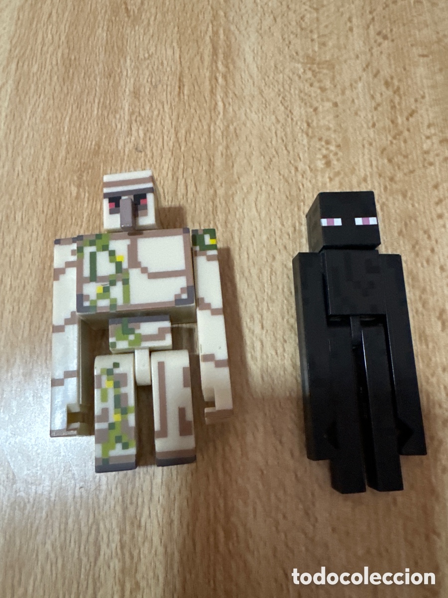Figuras de goma y PVC: Lote minecraft raro lote - Foto 3