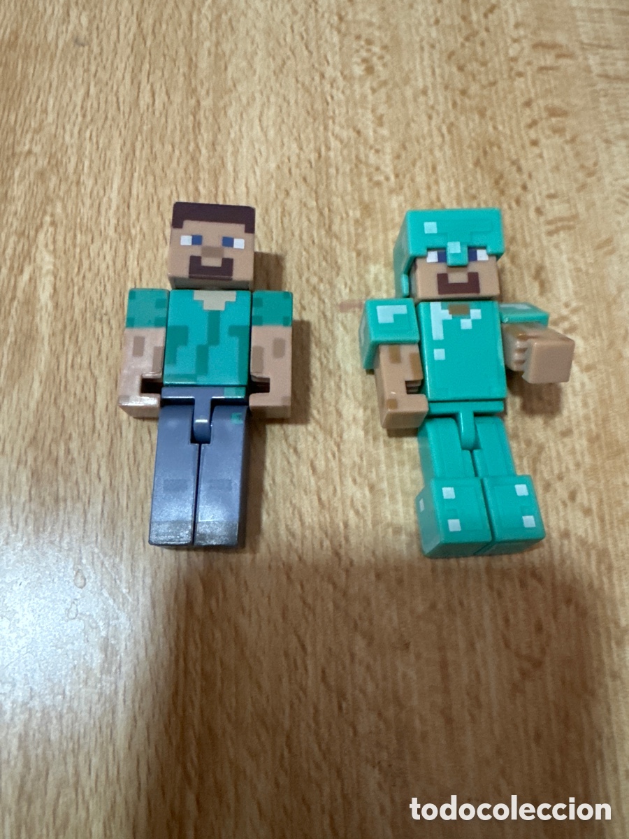 Figuras de goma y PVC: Lote minecraft raro lote - Foto 4