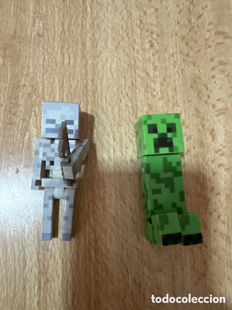 Figuras de goma y PVC: Lote minecraft raro lote - Foto 6
